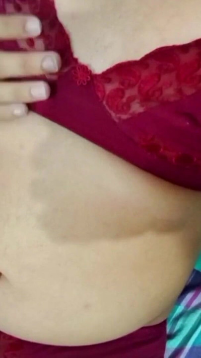 Indian Gay Crossdresser Bottom Gaurisissy showing and pressing her big boobs in xxx video call | Clip 3