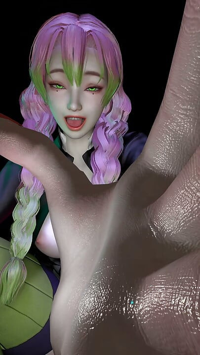 Mitsuri Kanroji Cosplay Tanz Sex POV