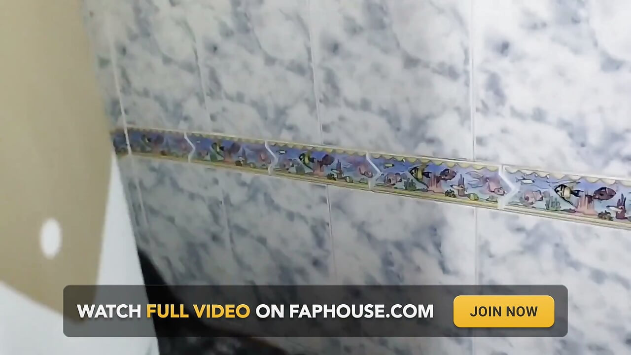 I Cum Inside My Sisterinlaw's Naughty Ass. in the Bathroom.