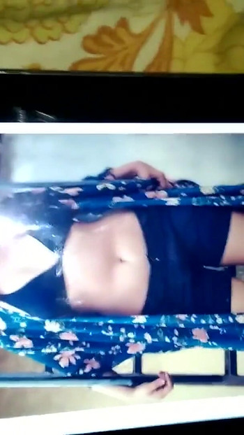 Jaw-dropping moment from "Poonam Bajwa Sticky Cum tribute"