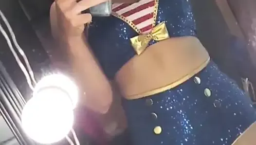 WWE - Lacey Evans sexy selfie in mirror, January 2021