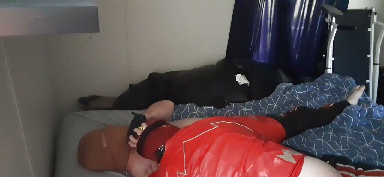 Halloween party biker blowjob