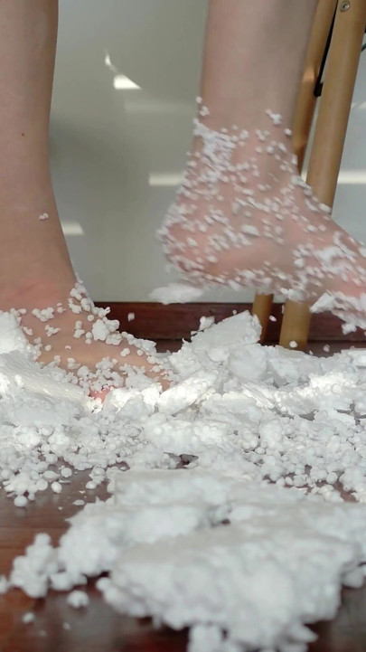 Destroying Styrofoam with My Feet - Kinky Lyrical