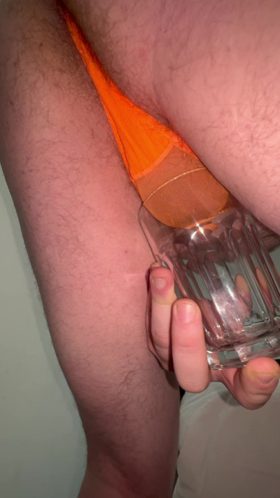 Orange panties
