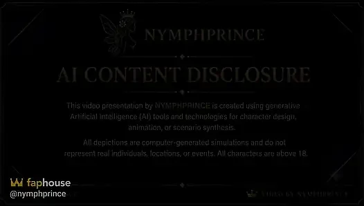 Nymph Prince Caught While Dancing (3d-cgi Stylized)