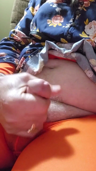Masturbate and cum on my nylon pantyhose. | Clip 1