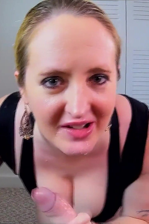 Big Tits MILF Blowjob & Titfuck & Facial