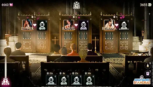 Sisters in Sin Gameplay Part 11 - Rebecca Confronts Lust in the Garden
