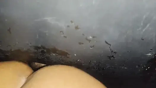 I Sucked a Black Cock with Pleasure at the Gloryhole and Even Gave Him My Ass! Part 2