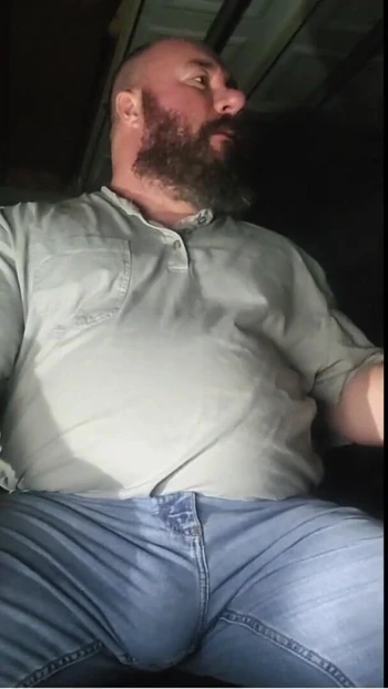 Stunning moment from "Just havin a cigar in the shop during a thunder storm"