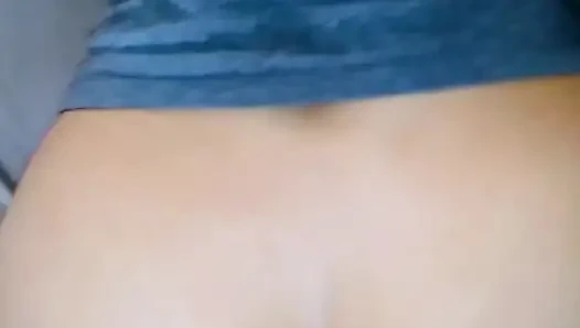 ein bisschen sperma auf dem hintern