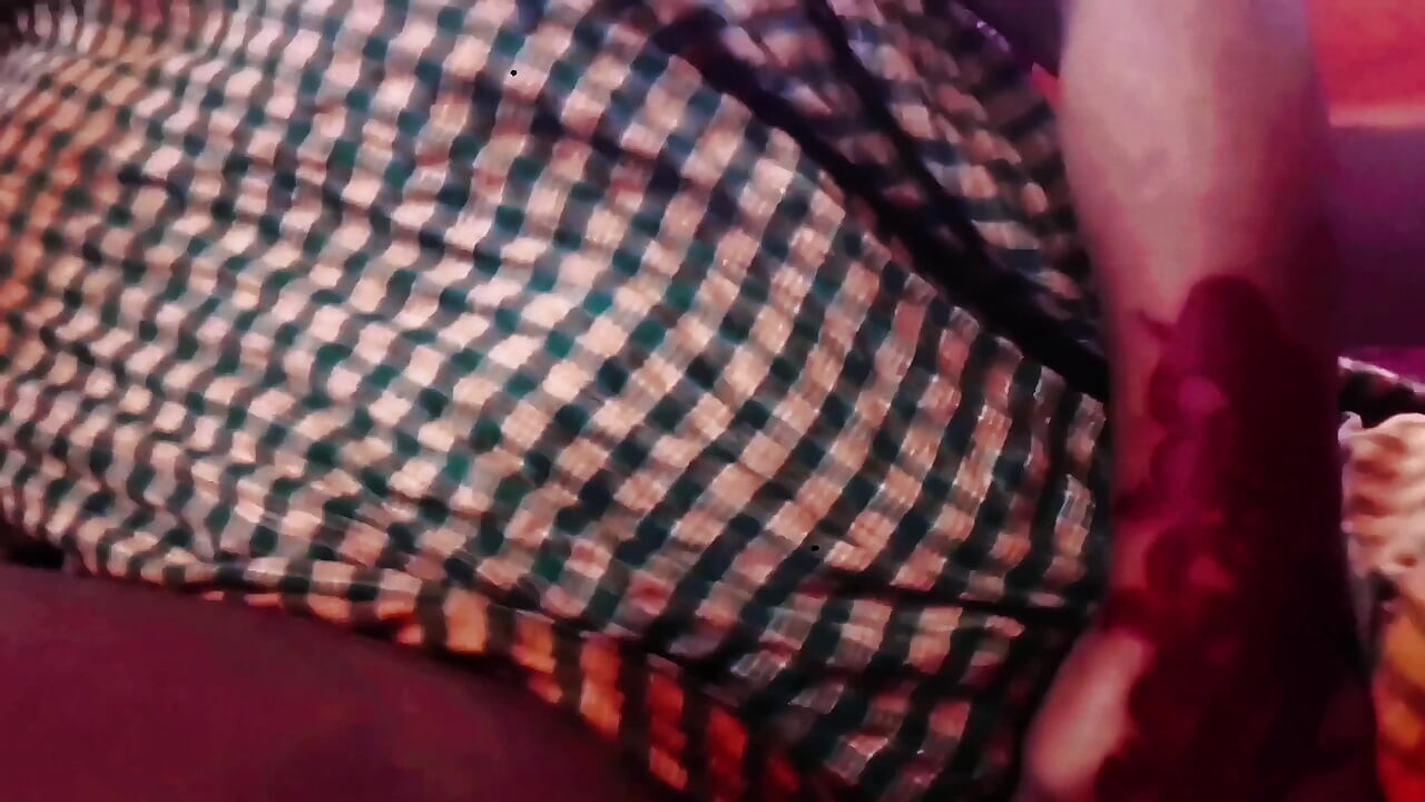 An Asian woman and a young Bangladeshi woman are seen engrossed in intense sex.