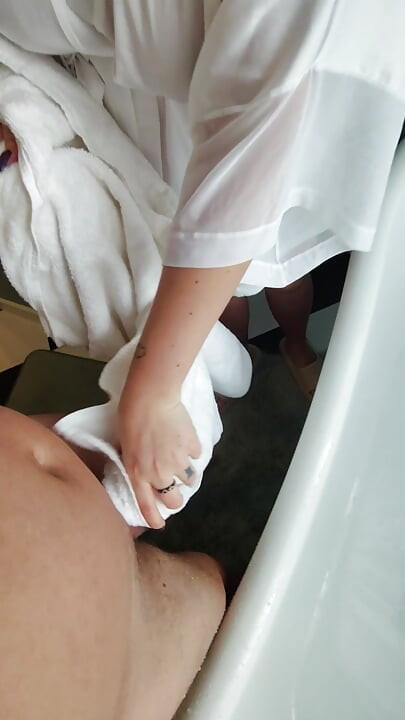 Stepmommy Takes Her Stepson to Pee on Him and Make Him Pee Too.