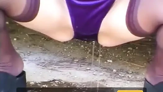 Piss Pants Out of Car