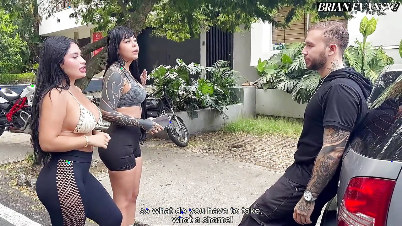 Threesome with Two Busty Colombian Women I Meet on the Street - Alejandra Palacios & Sthefycupcake