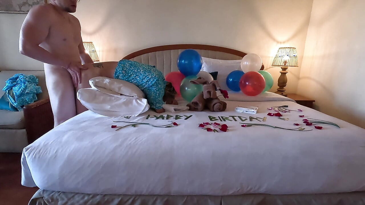 first fuck with my stepmom in a hotel room, it was her birthday