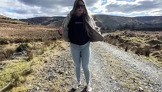 Emergency While Walking on the Public Trail but Had to Wet My Jeans