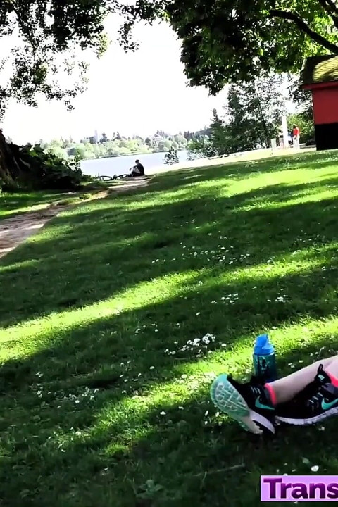 Irl Trans Lesbian Lovers Go at It! Evie and Oxi!