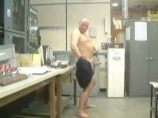 Daddy so horny at work