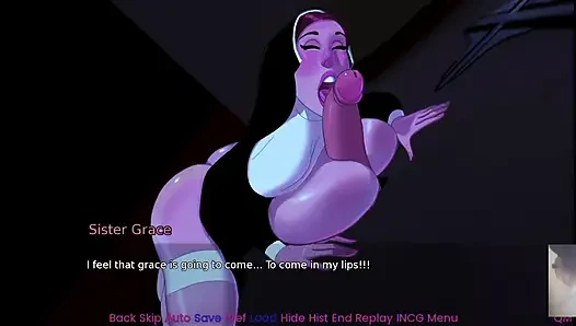 HOLY NUN THOUGH I AM SOMEONE ELSE AND FUCKED ME THROUGH GLORYHOLE!