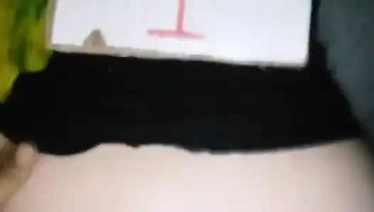 My Girlfriend with a Dress in Foursome in Bed 2