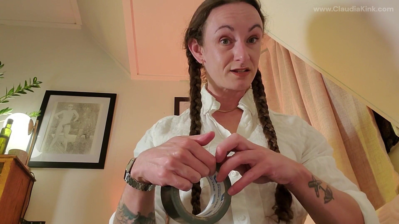 Hand Gagged by Femdom POV - full vid in my stores!