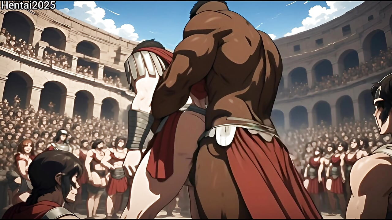 Ancient Rome Interracial Anal in Public Compilation Cartoon hentai animation of Roman Soldier, Gladiator, Greek, Spartan