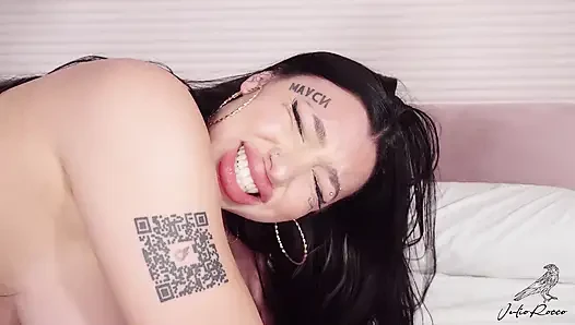 Two Cocks in Her Pussy and Her First BBC for a German Teen