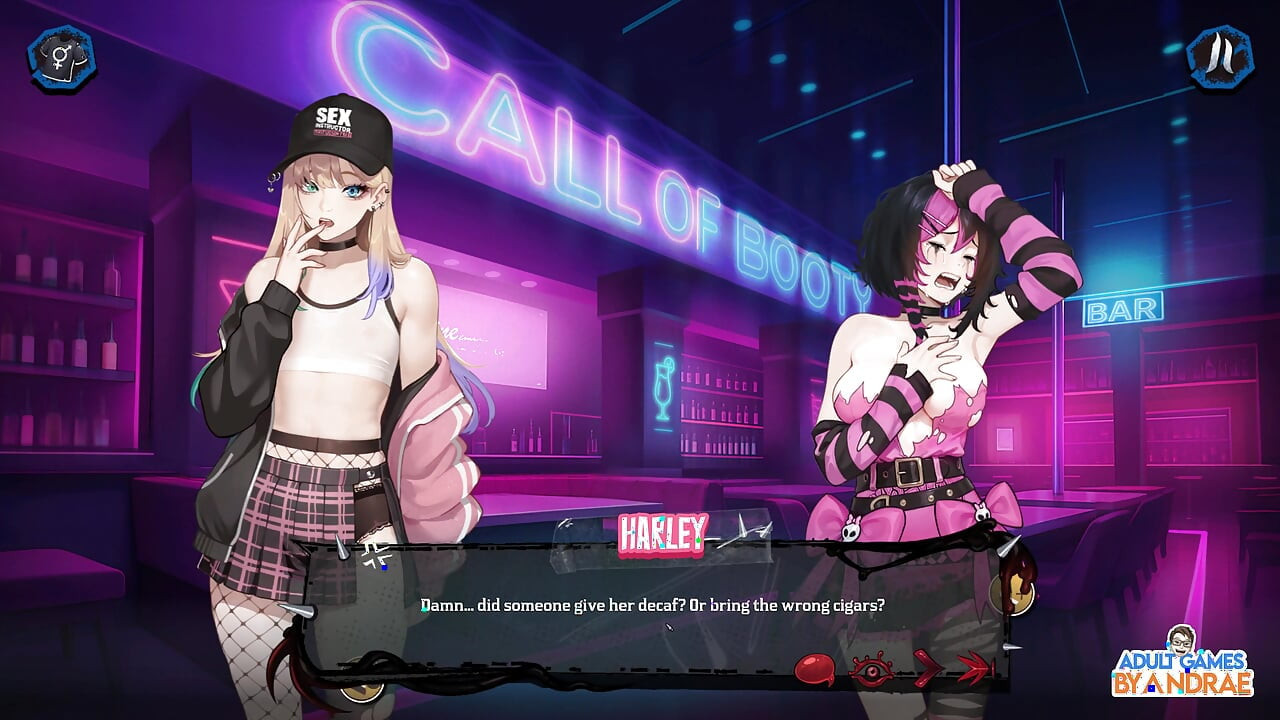 Futa femboyları sikiyor: Harley'in maceraları dlc oyunu bölüm 1 - gırtlağına kadar alma