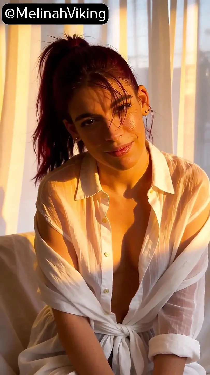 白衬衫日出挑逗