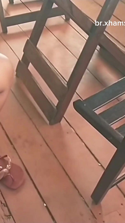 Captivating moment from "Distracted at the bar showing off the cameltoe"