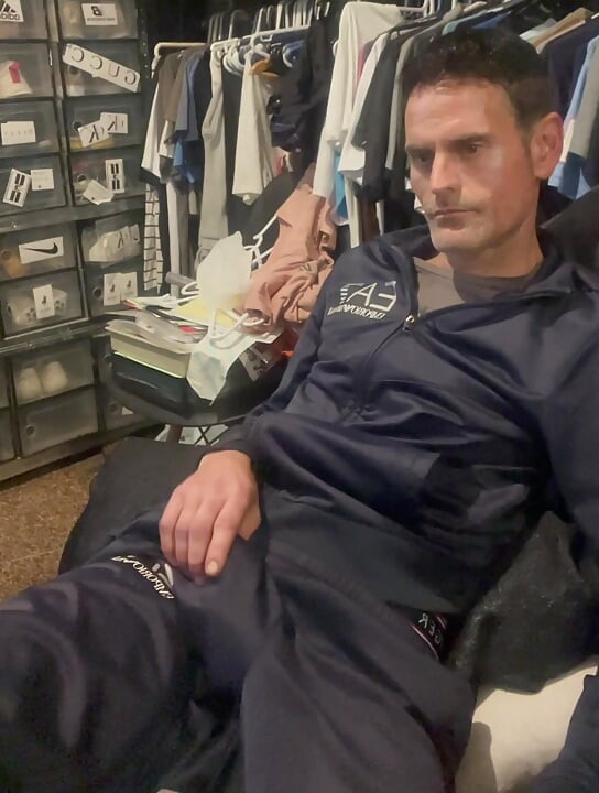 Mike masturbating again