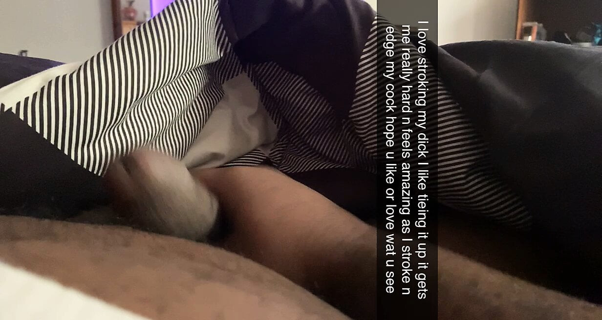 Stroking myself