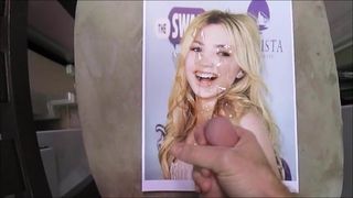 Трибьют спермы для Peyton List 02