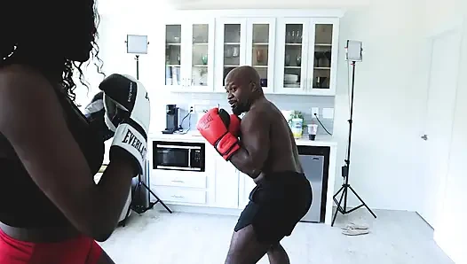 Paris Love Vs Doc Chocolate-boxing Match