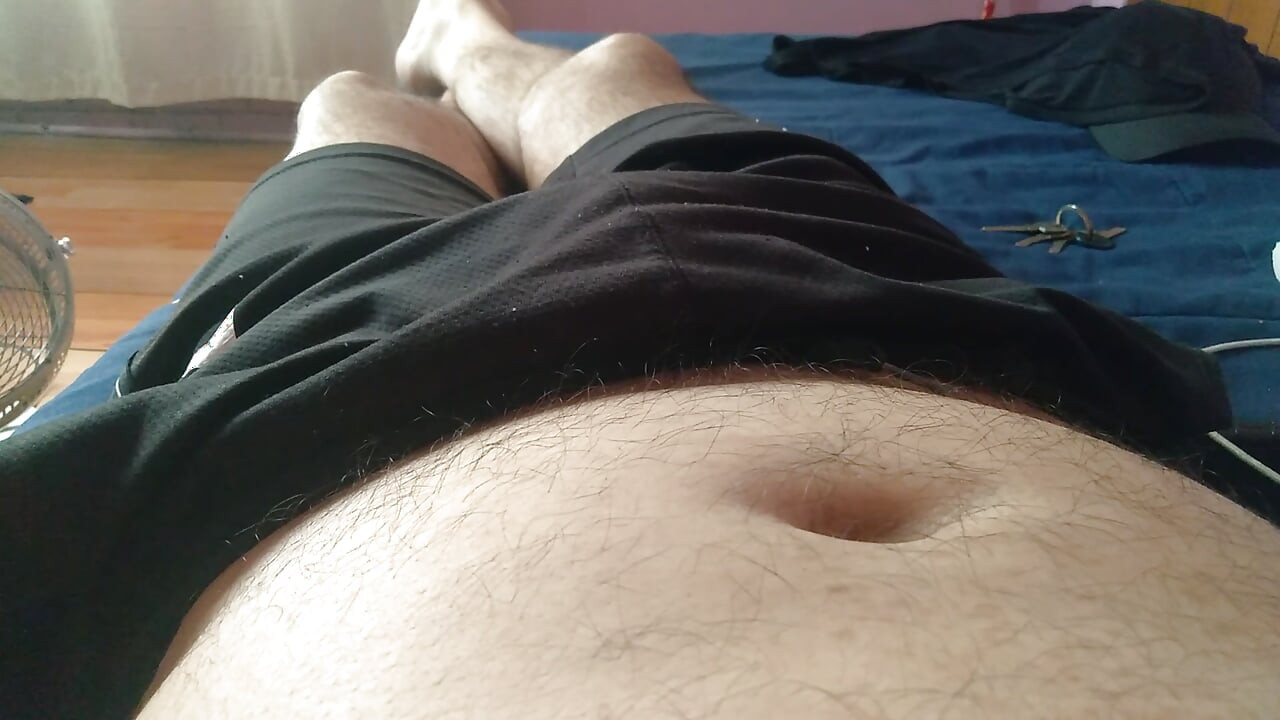 sexy lonely boy with his hardcore cock