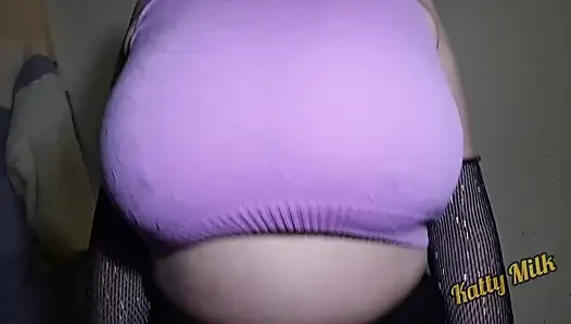 Playing and showing my Huge Tits "Katty Milk"