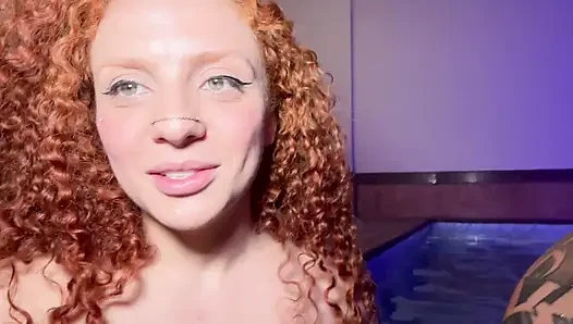 Menage! My friend's boyfriend fucks us after helping us make content