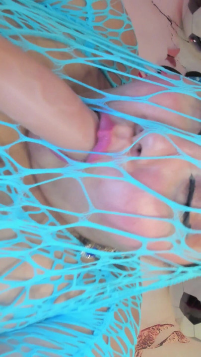 I bury your face in my pussy: dominant chubby  you with his tights on