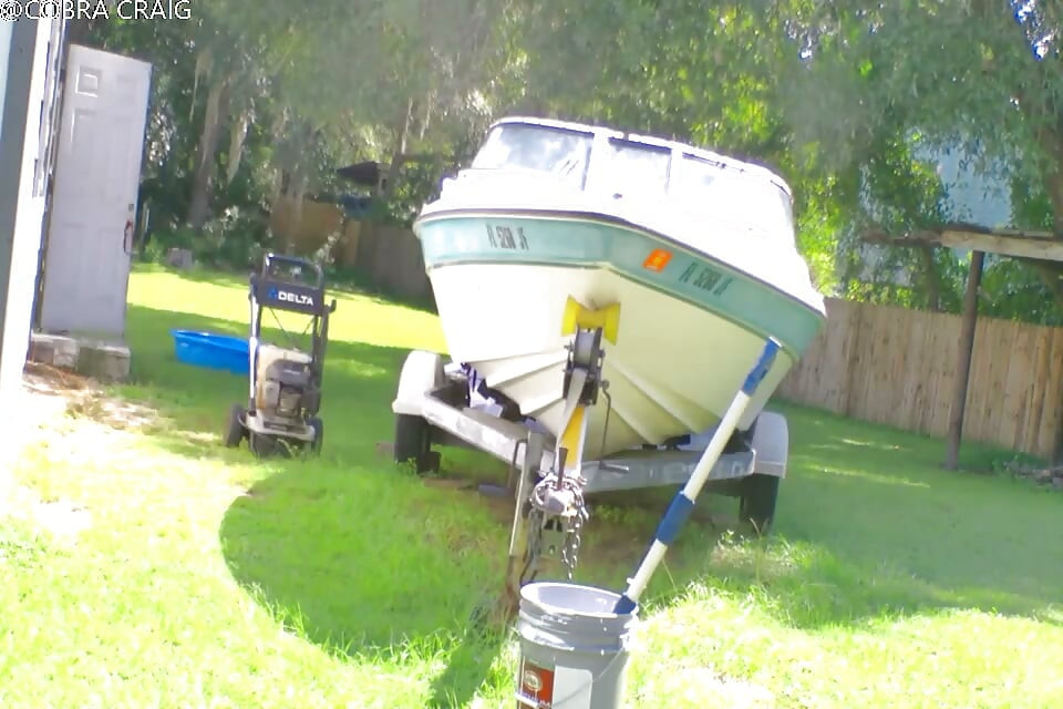 9-21-26 COBRA TIME LAPSE BOAT FINISH RESTORATION.
