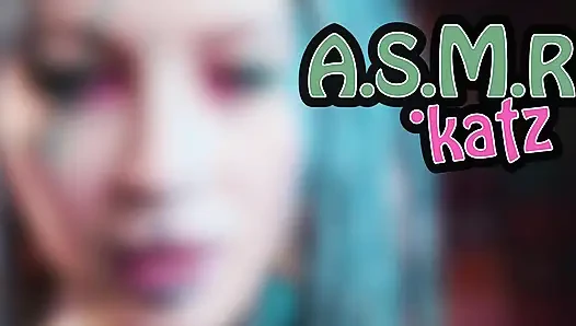 Ich spreche über L - LOVE - ASMR podcast SFW spricht goth dünnes mädchen dreadlocks tattoo-modell inked mädchen