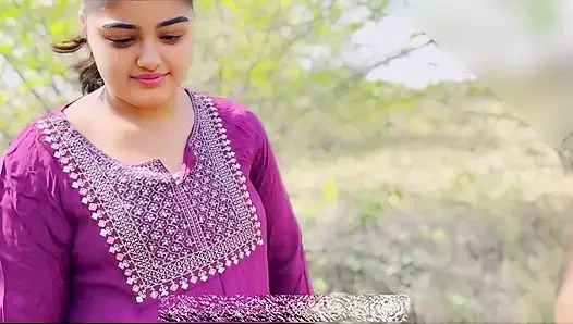 The village native took a naive girl to the forest and had sex, the first sex of a beautiful virgin girl xxx video