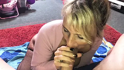 Extreme Attic Anal Session - Huge 10 inch Cock POV - My Wife Luna