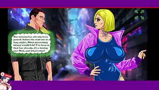 Cyberpunk. Sanal gerçeklik seksi. Kıyamet sonrası ve modern dünyada sanal gerçeklik seksi. Neon ve amcıklar moda