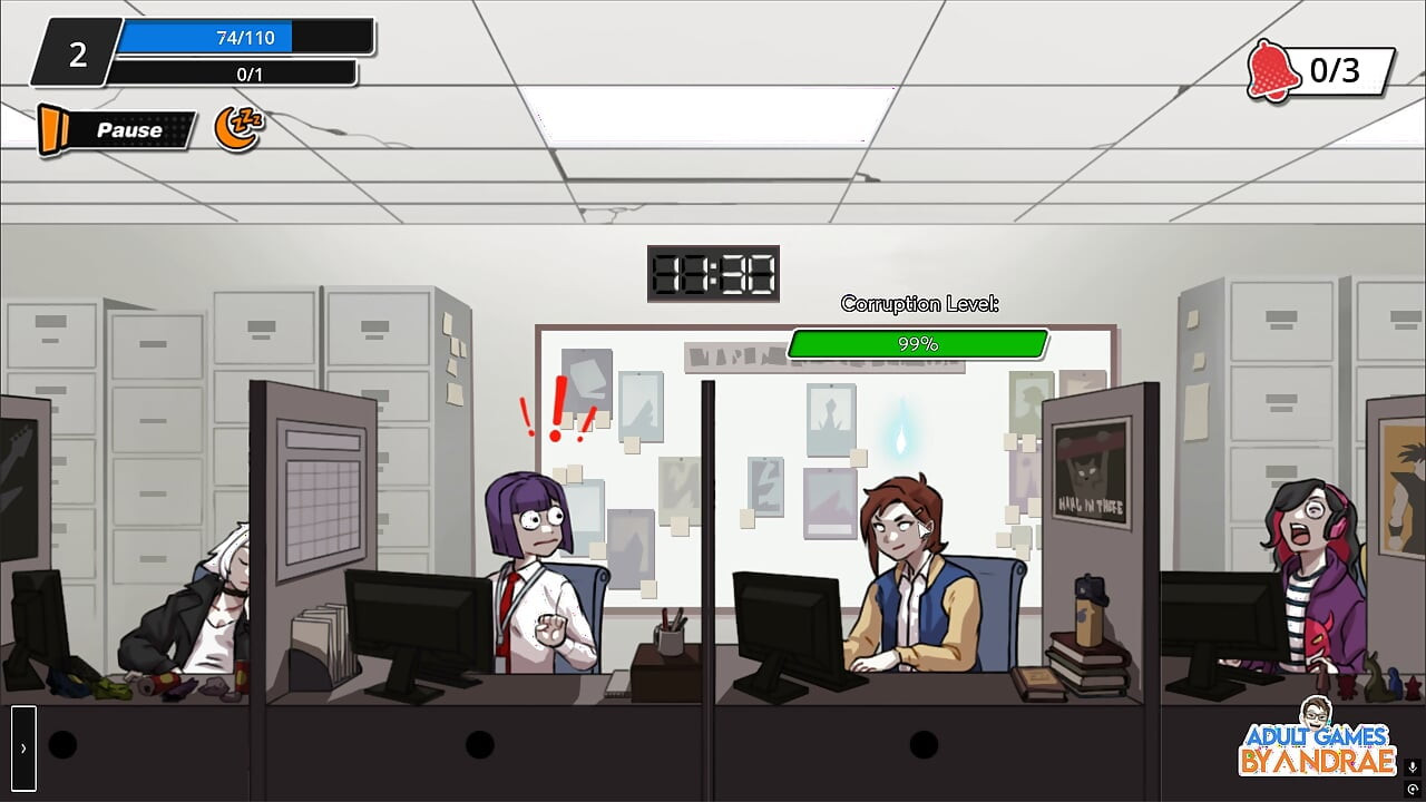 Femboy Ghost Gameplay Part 1 – Discreet Masturbation at Work