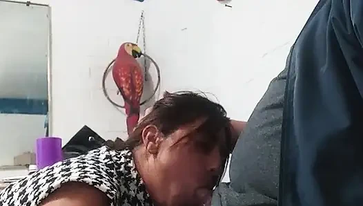 Pelacur mungil ini suka ngentot di rumah ibu mertuaku.