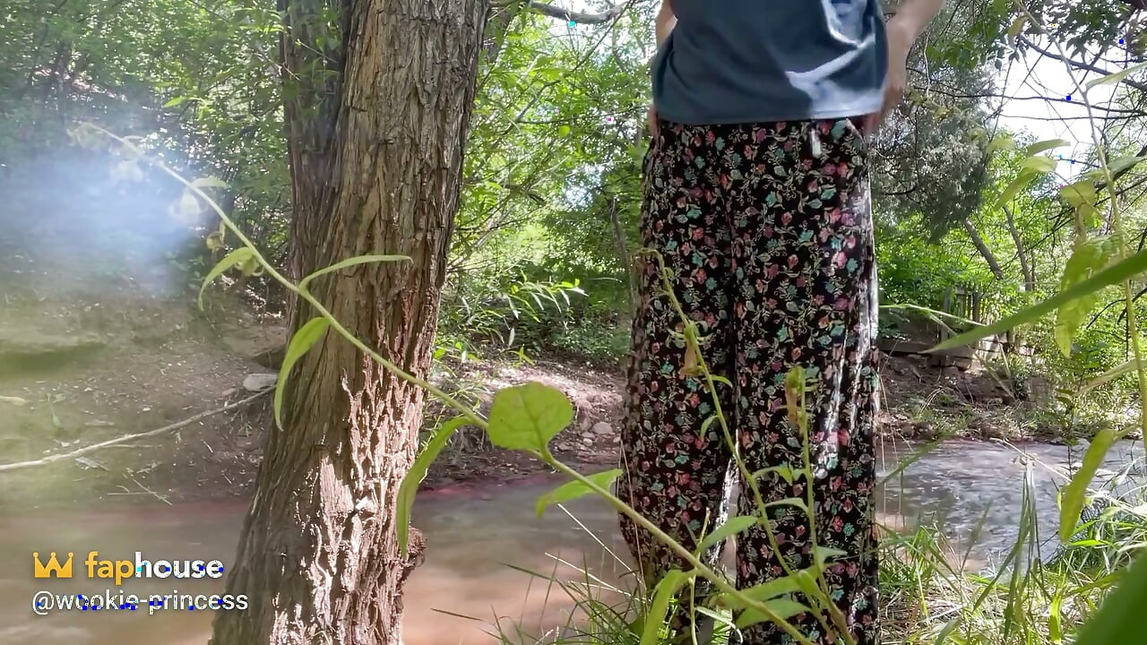 Peeing by the Creek