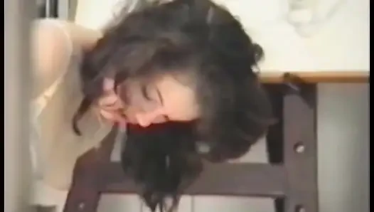 Horny cutie likes sliding a dildo into her tight pussy