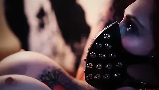Tallulah Tease Takes a Load on Her Tattoo