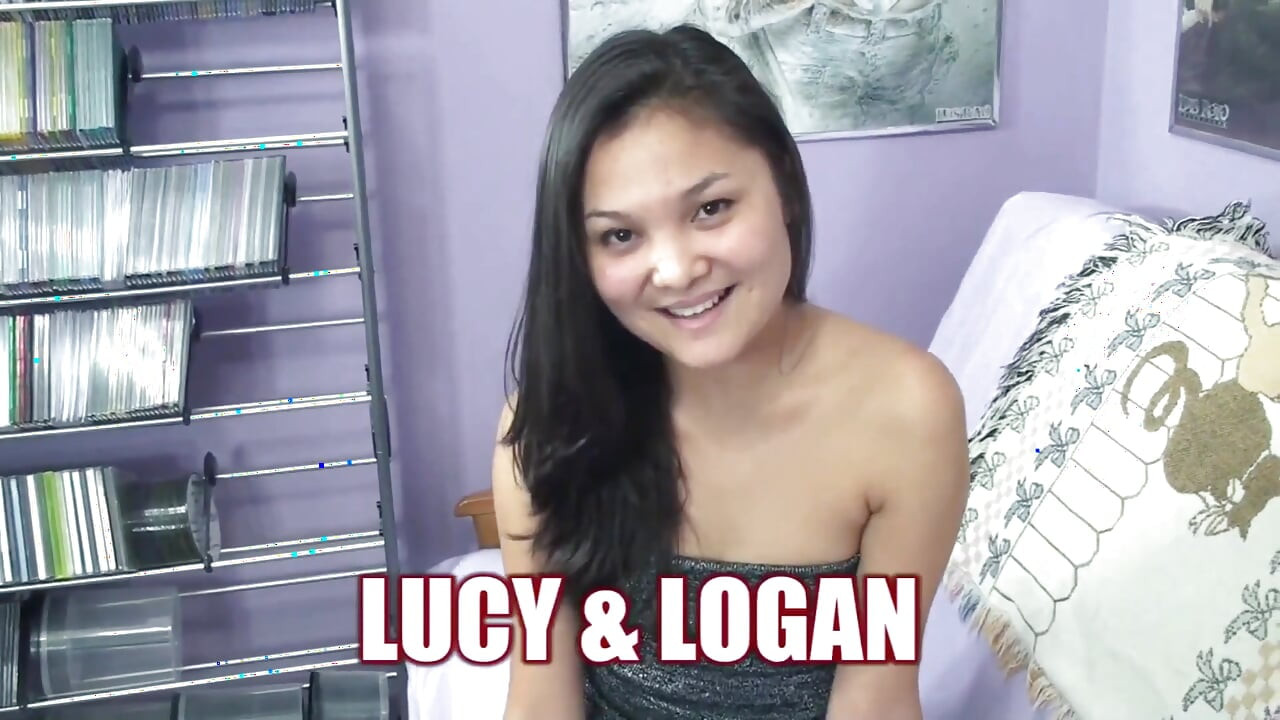 Lucy Levon gives Logan a blowjob